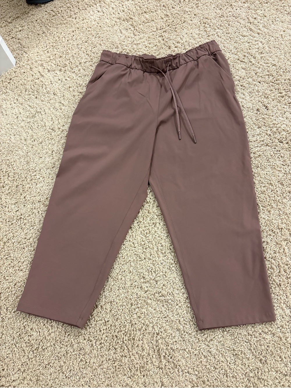 lululemon athletica Cropped Drawstring Pants - Dark Oxide